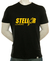 Remera en algodón estampados Bitcoin Stellar