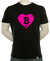 Imagen de Remera en algodón estampados Bitcoin Corazón Hold