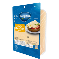 Queijo Mussarela Fatiado Pamplona - comprar online