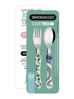 Juego/set cubiertos Baby Curvo Simonaggio - comprar online