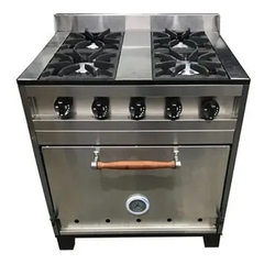 Cocina 4 Hornallas pizzera - comprar online