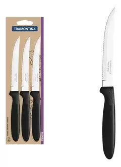 Cuchillo asado Blister x 3 IPANEMA Tramontina