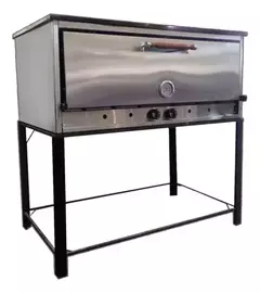 Horno Acero 18 Moldes Pizzero Brillante