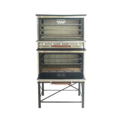 Horno Acero 24 Moldes Pizzero