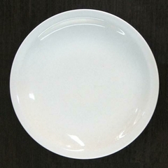 Plato porcelana con borde angosto 24,5 cm SCHMIDT x 6