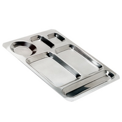 Bandeja Ranchera Grande Acero inox ACERMEL - comprar online