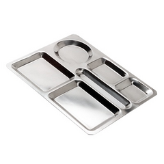 Bandeja Ranchera Grande Acero inox ACERMEL