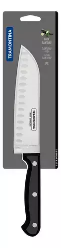 Cuchillo de cocina 7" Santoku linea ultracorte Tramontina