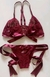 Conjunto Lingerie Com Fita Sexy Sem Bojo - loja online