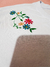T-shirt bordada arebesco floral na internet