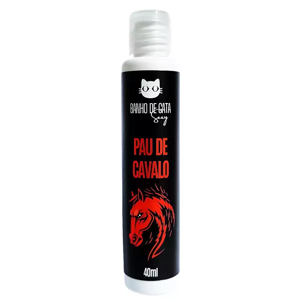 PAU DE CAVALO GEL DE MASSAGEM TÉRMICO LINHA TESÃO 40 ML BANHO DE GATA