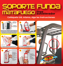 Funda Autoelevador para matafuegos 1 kg - comprar online