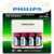 Carregador Philips Com 4 Pilhas Recarregável Aa 2450mah I NoClick Fotos