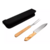 Set Parrillero Tenedor/Cuchillo con Estuche