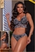 CONJUNTO NYDD LINGERIE PRETO BICOLOR COD 002