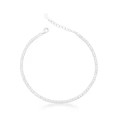 Pulseira de Prata Riviera 2mm