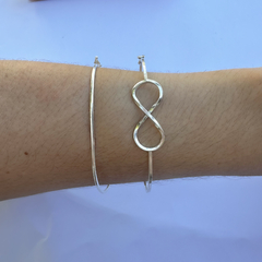 Bracelete Minimalista - Liso ou Infinito - comprar online