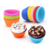 Molde Muffins Silicona Individual X12 Cupcakes - Gonline
