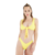 Bikini Traje De Baño Con Nudos Vedetina Amarillo - comprar online
