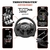 Volante y pedales Thrustmaster T300rs Gt Force Feedback, color negro, edicion para PS4/PS5/PC