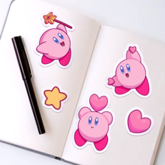 Kirby paquete de 5 stickers