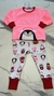 Pijama Soft Rosa Pinguins