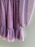 Vestido em Tule Lilas - comprar online