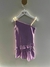 Vestido Linho Lilas