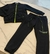 Conjunto Casaco e Calça Jogger Preto