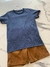 Conjunto Camiseta e Bermuda Camel - Villa Kids Boutique