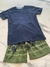 Conjunto Camiseta e Bermuda verde - Villa Kids Boutique