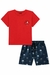 Conjunto Camiseta E Bermuda Little Johnny