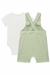 Conjunto Jardineira Verde - Villa Kids Boutique