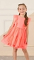 Vestido Tule Neon