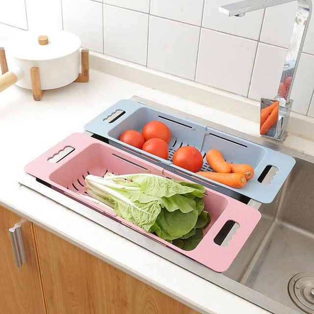 Escurridor Extensible Para Pileta De Cocina