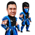 Caricatura Ninja Mortal Kombat Subzero ou Scorpions - Estilo Ouro