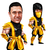 Caricatura Digital Mortal Kombat Personagem - Scorpions - Seja O mortal kombat - Corpinho Pronto