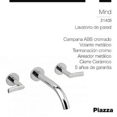 MIND LAVATORIO DE PARED - comprar online