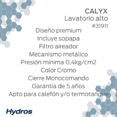 CALYX LAVATORIO ALTO BU1706 - comprar online