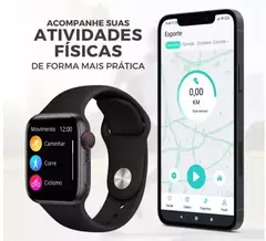 Smartwatch Hw22 Cor Vermelha - loja online