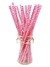 Canudo de Papel 10un. - Rosa Pink Missoni - comprar online