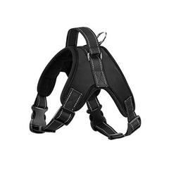 Pretal Arnes Acolchonado Pechera Para Perros NEGRO L