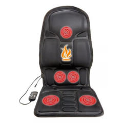 Masajeador De Espalda Asiento Cuello Auto Calor - comprar online