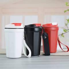 Vaso De Café Térmico Acero Inoxidable Con Sensor Temperatura - tienda online