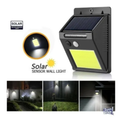 Reflector Led Solar Con Sensor Movimiento Luz Exterior - TotalMarket