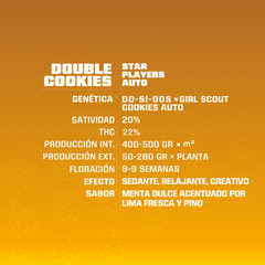 DOUBLE COOKIES AUTO x4 BSF - comprar online