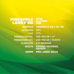 PINEAPPLE LARRY OG BSF X2 - comprar online