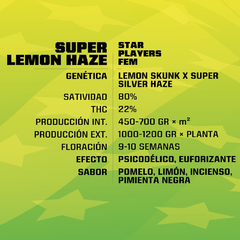 SUPER LEMON HAZE x4 BSF - comprar online