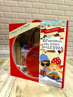 Kit en caja inclusivo para cocinar galletitas