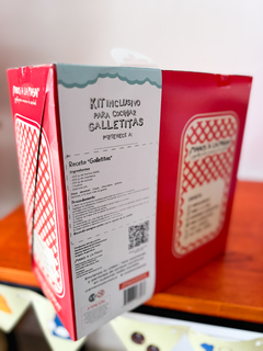 Kit en caja inclusivo para cocinar galletitas - tienda online